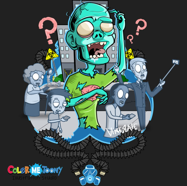 zombie crisis t-shirt